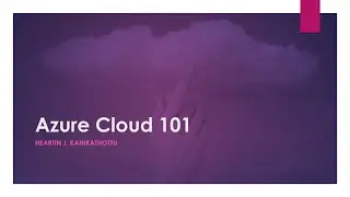 Azure Cloud 101