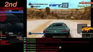 Need For Speed III: Hot Pursuit (PS2) Speedrun: Tournament (NG/Arcade/Beginner) - 1:21:06