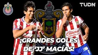 ¡GRANDES GOLES de José Juan Macías con las Chivas! | TUDN