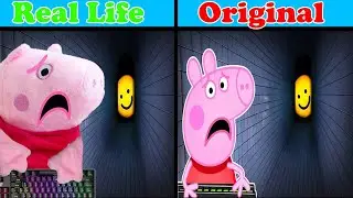 Escape The Backrooms or&hellip; - Peppa Pig Original vs Plush Toys | Peppa Pig Animation