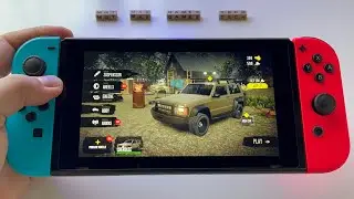 Mudness Offroad Car Simulator - Nintendo Switch handheld gameplay