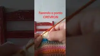 Manta do tempo sem arremates em ponto chevron