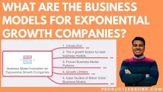 What are the business models for exponential growth companies?