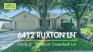 🏡 Home Tour | 6412 Ruxton Ln | Circle C Ranch | Austin, TX