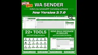 How to Use WASender   Full Demo   WhatsApp Bulk Sender & Scraper Complete Guide 2025 #wasender