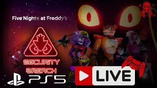FNAF Security Breach LIVE Gameplay | PS5