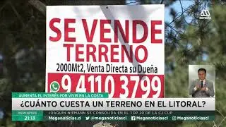 Aumenta interés por vivir en la costa: ¿Cuánto cuesta un terreno en el litoral?