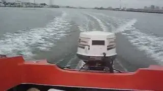 Electric sportboat battery capacity test