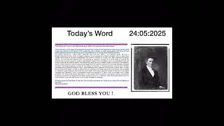 24 May 2025 | Today &rsquo;s Word | Alexander Duff&nbsp;(25 April 1806 &ndash; 12 February 1878)