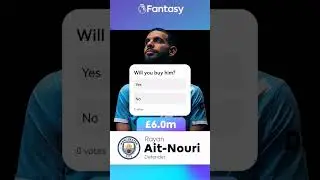 🚨 Ait-Nouri Price Reveal: &pound;6.0m  #fpl #premierleague
