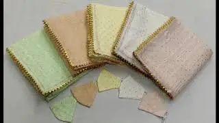 Silk Zari Lace Border With Full Body Foil Design With Mask Wholesaler || Latest Silk Saree || 2020