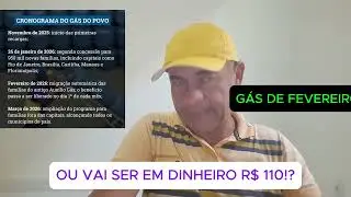 BOLSA FAM&Iacute;LIA AUX&Iacute;LIO G&Aacute;S DE FEVEREIRO SER&Aacute; EM DINHEIRO R$ 110 OU VALE TROCA?