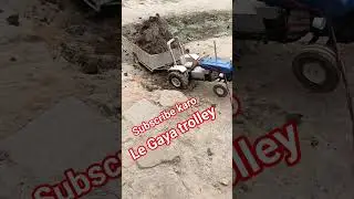 tractor loading video #tractor kaise banaen#trolley kaise banaen mr technical target #tyre kaise