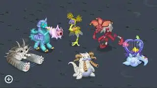 Mythical island - No Double element monsters - #msm -  #mysingingmonsters  - #bushdead