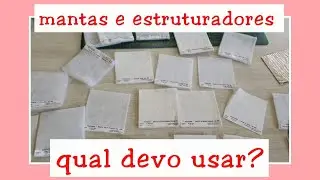 Manta e estruturadores para costura: como usar