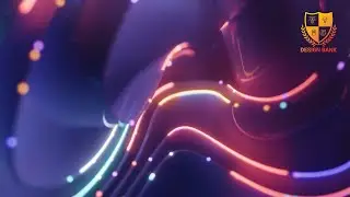 ID #1631 - Neon Waves Logo Animation Intro Reveal - Design Bank Logo Animation