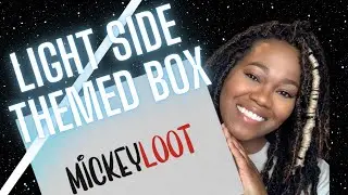 Mickey Loot LIMITED RELEASE LIGHT SIDE BOX | DISNEY Subscription Box | Star Wars Unboxing