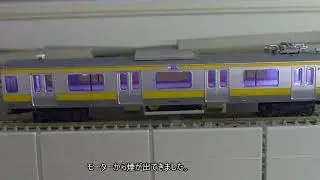 【不具合】カトー製209系総武線から火花と煙!?