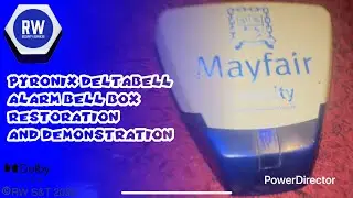 Pyronix Deltabell Alarm Bell Box Restoration and Demonstration
