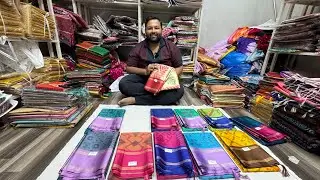 Chickpet Bangalore Wholesale Saree | Budget Friendly Gifting sarees | Single Saree Courier Available