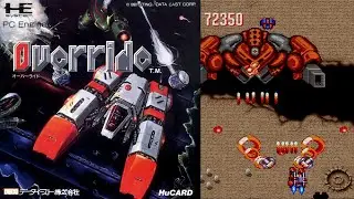Override (1990) (Shoot Em Up) (PC Engine) [GAMEPLAY] [EN] [HD]
