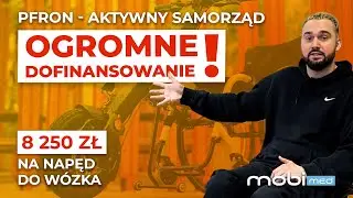 8250 zł DOFINANSOWANIA na napęd elektryczny do wózka inwalidzkiego!  Aktywny samorząd 2024 PRFON