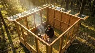#survivalshelter#shelterbuilding#notalking#asmr#rainasmr#bushcraft#forestlife#naturevideo#relaxing