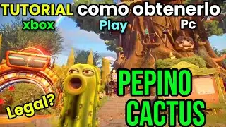 Como hacer al PEPINO CACTUS en Xbox Play Pc sin mods |TUTORIAL Plants vs Zombies Garden Warfare 2 