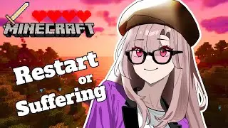 【MINECRAFT】I Lost My World&hellip; Can I Start Over? | Indian Vtuber |