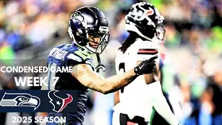 Seahawks vs Texans 2025 Week 7 Condensed Game | NFL Highlights