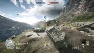 NO LUCK ALL SKILL - Battlefield 1 EPIC TANK SHOOTS DOWN 3 PLANES!!!!!!!!