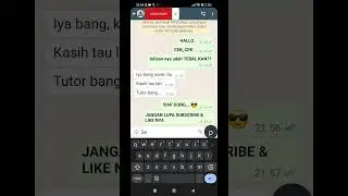 font/tulisan tebal di WA