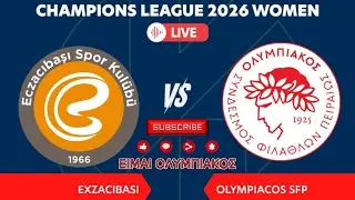 ΕΞΑΤΣΙΜΠΑΣΙ - ΟΛΥΜΠΙΑΚΟΣ (15/01/2026) LIVE ΑΓΩΝΑΣ BΟΛEI ΓΥΝΑΙΚΩΝ #ΕιμαιΟΛΥΜΠΙΑΚΟΣ