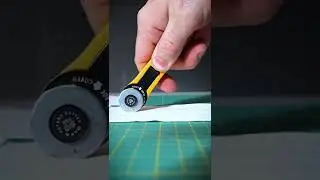 ROUND KNIFE? - Olfa Rotary cutter #shorts