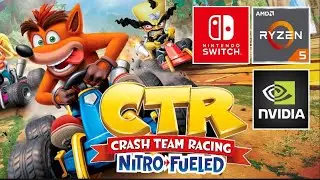 Crash Team Racing - Nitro Fuel 60fps (Ryzen 5 5600x - GTX 1050 2GB)(Yuzu emulator switch)