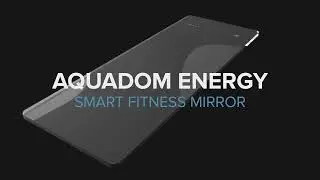 Aquadom Energy Smart Fitness Mirror With 5MP HD Camera and Body Fat Scale