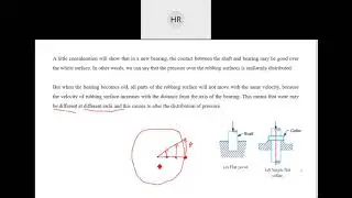 Friction in Pivots and Collars | Flat Pivot Bearing