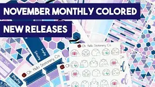 Oh, Hello Stationery November Monthly Color Releases