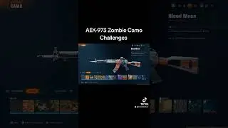 AEK-973 Zombie Camo Challenges #blackops6 #callofduty