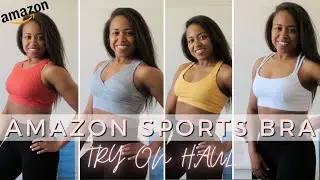 AFFORDABLE AMAZON SPORTS BRA HAUL!!!!