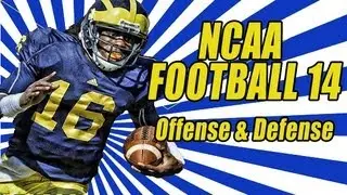 NCAA Football 14 Offense Defense First look! | NCAA Football 14 Infinity Engine 2.0!