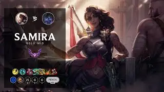Samira Mid vs Sylas - EUW Master Patch 12.14