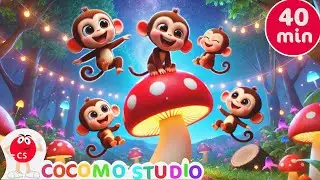 Five Little Monkeys Jumping on the Bed for Kids