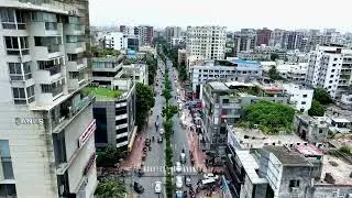 Dhaka City Aerial view l Free 4k Drone Video l Free stock footage l Royality free video l