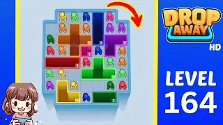 Drop Away Level 164 Solution Walkthrough