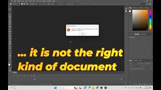Photoshop Can Not Open The Word Document File | How To Do It | Let`s Do Tech | Photoshop Tutorial