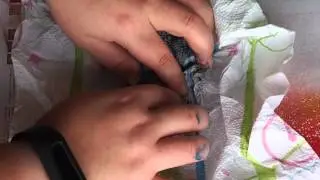 Spray Paint Art - Golden Pyramid -ASMR