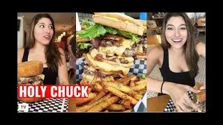 EXPLORING TORONTO | Speciality Brie Burger at Holy Chuck's!