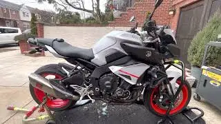 Yamaha mt10 sound akrapovic🔥🔥🔥🇺🇸🇺🇸🇺🇸🏍🏍🇹🇭🇹🇭