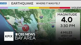 Magnitude 4.0 earthquake rattles North Bay